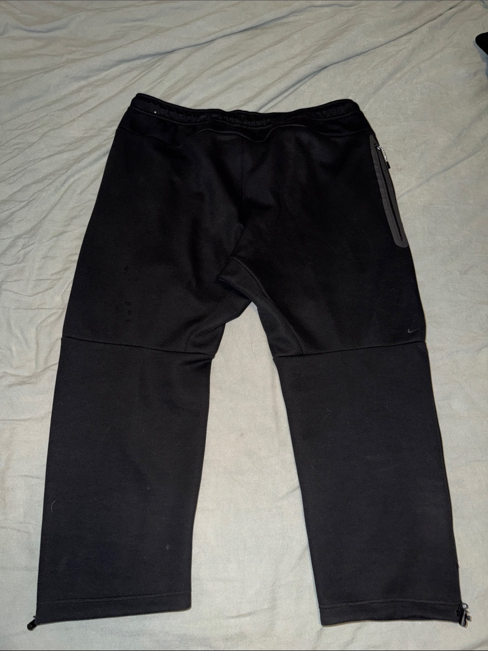 Mens Nike Tech Fleece (Black) Black Joggers Set - Picture 13 of 13